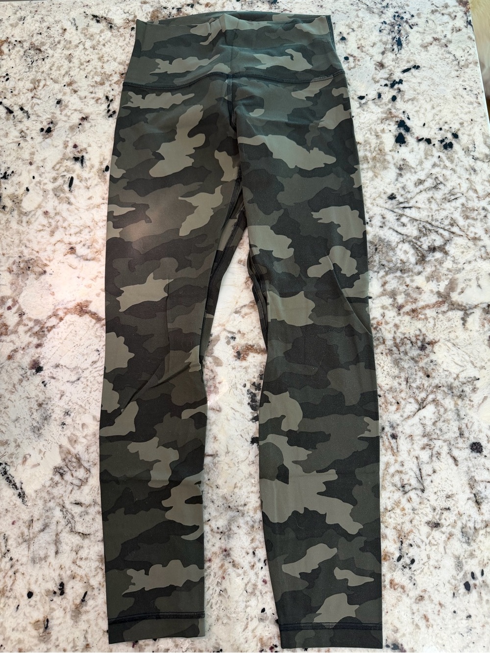 lululemon athletica align Olive Green Camo High-Rise Leggings (25in length)